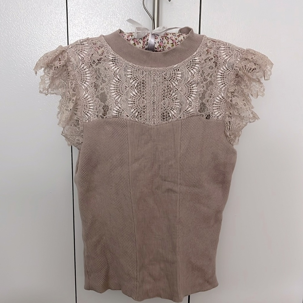 SNIDEL lace top